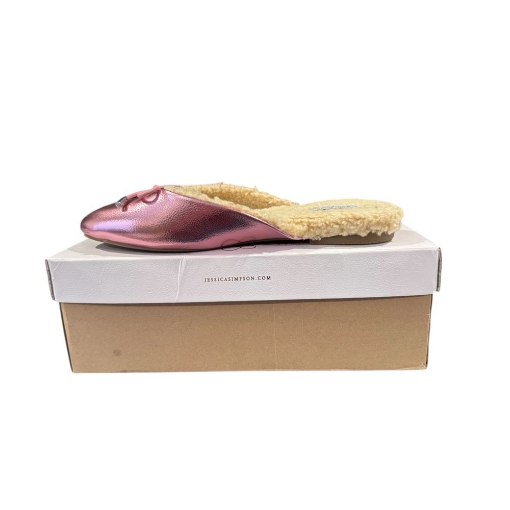 Jessica Simpson Tracee Cozy Flat  Slipper Shoe 8 - Picture 2 of 8